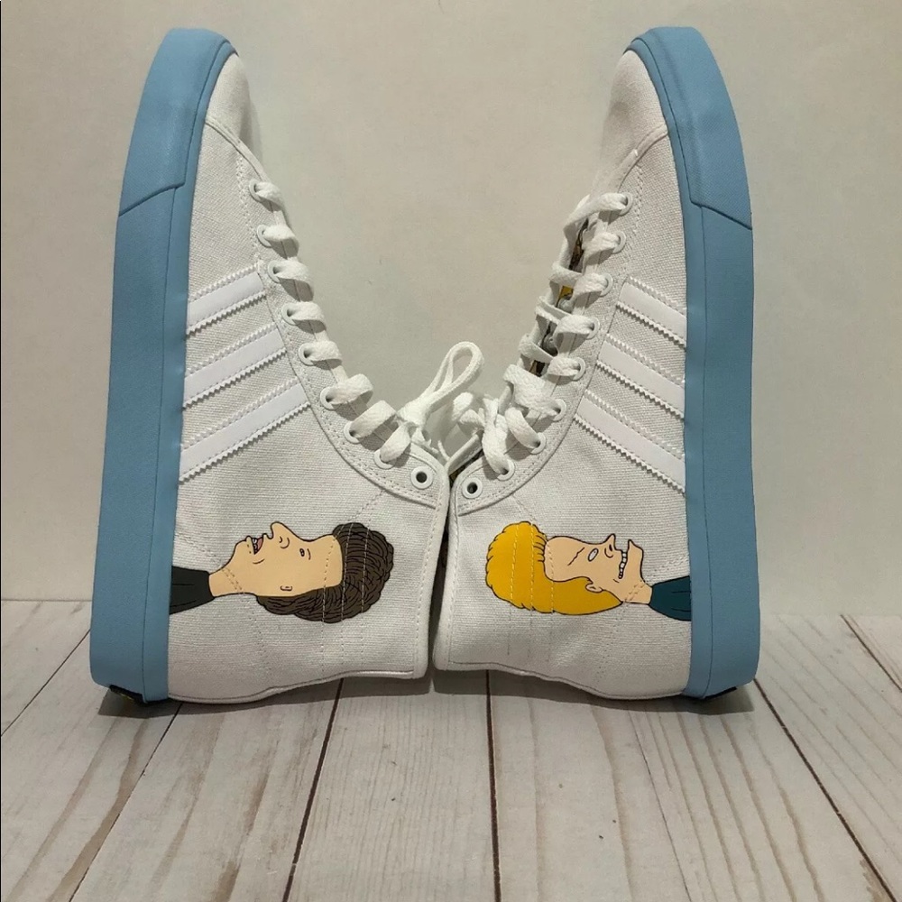 🔴SOLD🔴ADIDAS Matchcourt High  Beavis/Butthead - Picture 8 of 8